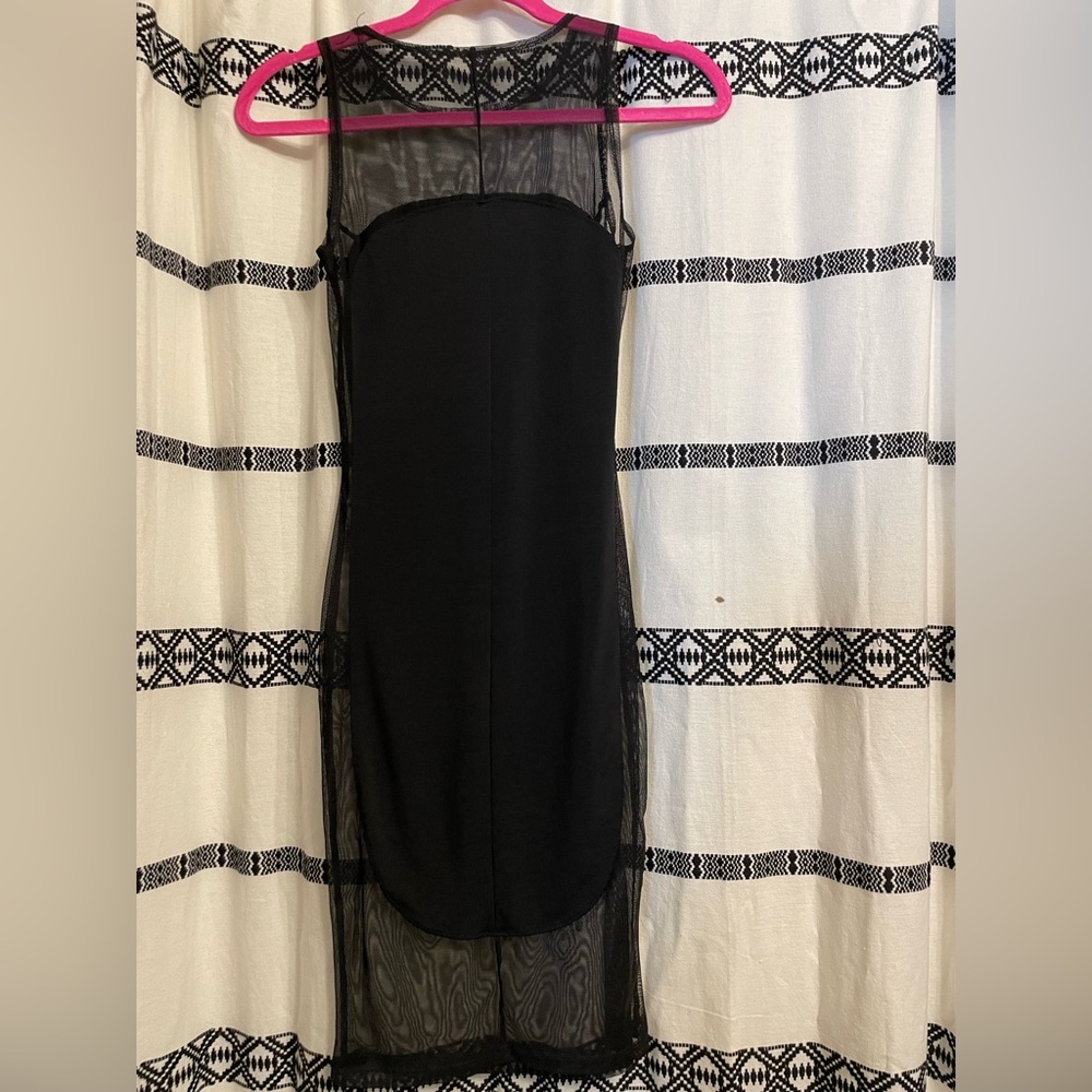 Good time semi sheer dress xs